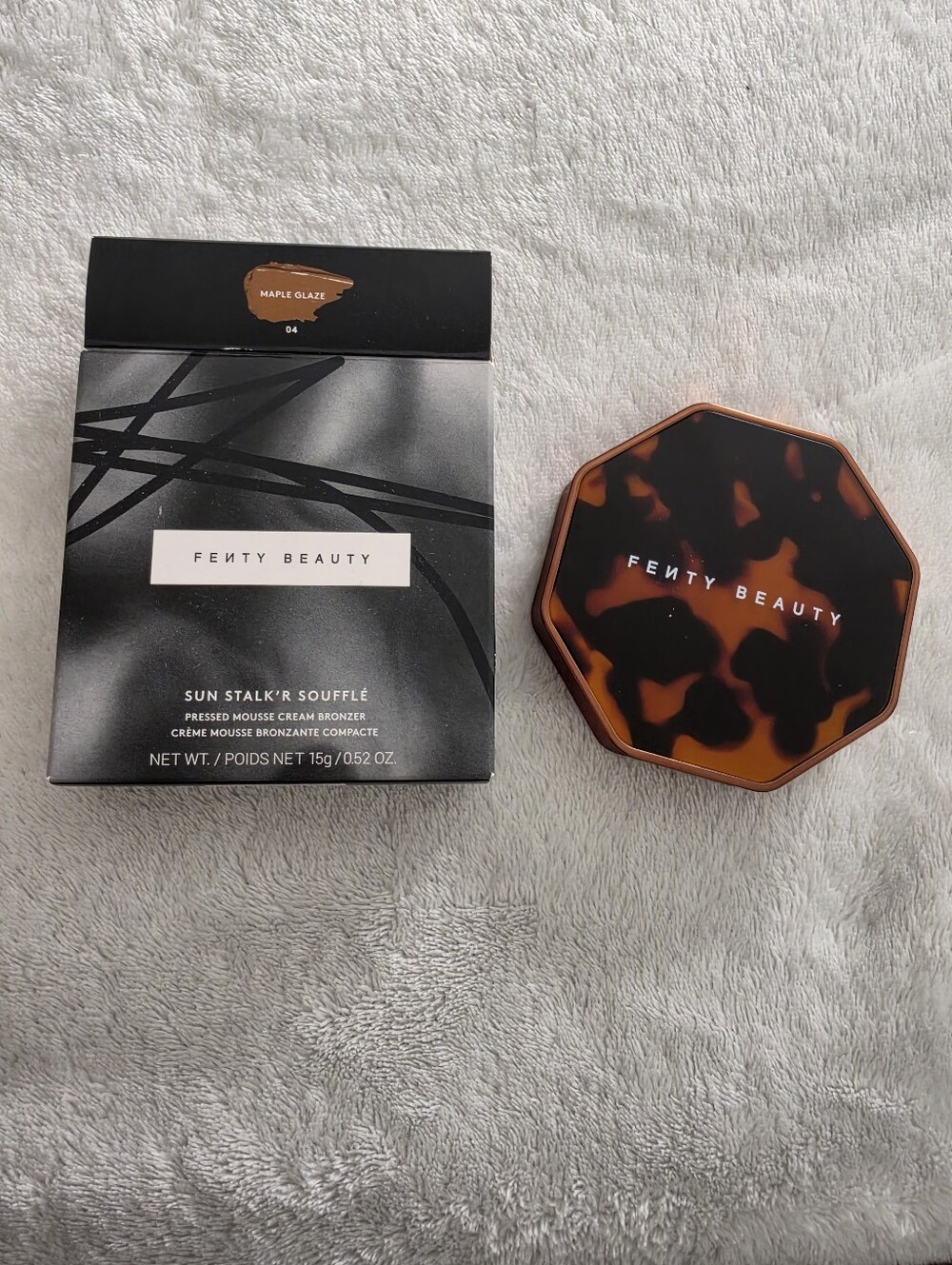Fenty Beauty Sun Stalk'r Soufflé Bronzer 04/Maple Glaze 0.52 oz